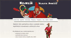 Desktop Screenshot of kejklir.eu